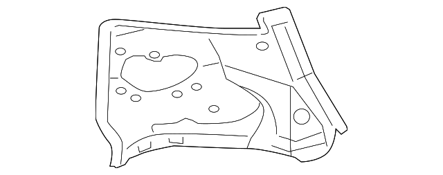 GS3L-71-481 Деталь CORNER PANEL, LEFT