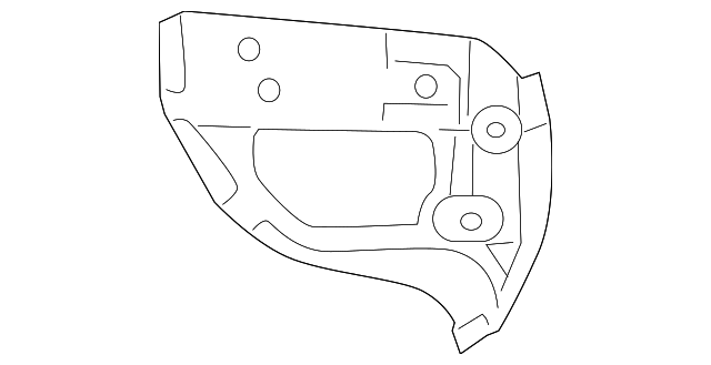 GS3L-71-490 Деталь TAIL LAMP POCKET, LEFT