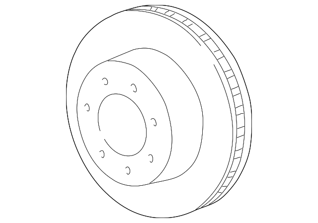 YC3Z-2C026-BB ROTOR, RIGHT