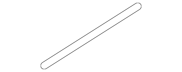 81661-4D000 MOLDING, LEFT