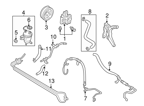 Tribute PUMP & HOSES