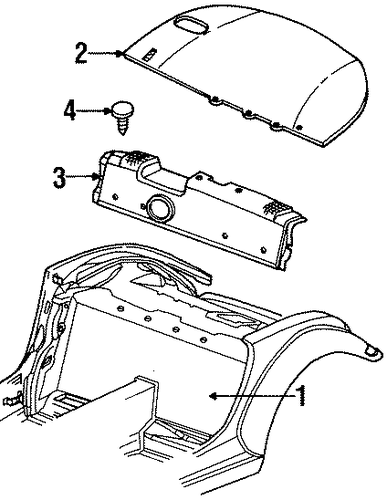 Prowler INTERIOR TRIM - REAR BODY