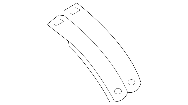 G3259-4BAMA Деталь ROOF BOW SIDE BRACKET, LEFT