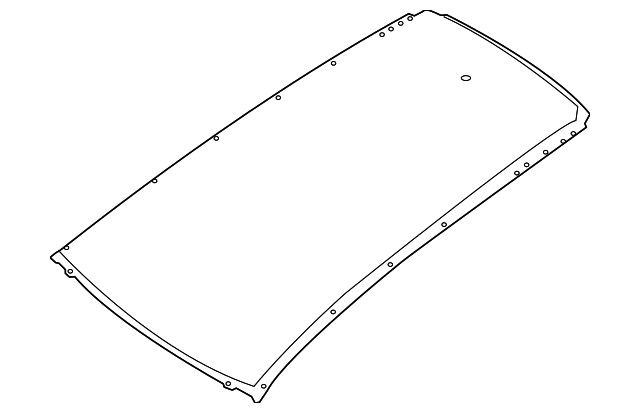 73112-4BA0A Деталь ROOF PANEL