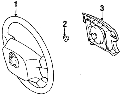 Tercel STEERING WHEEL & TRIM