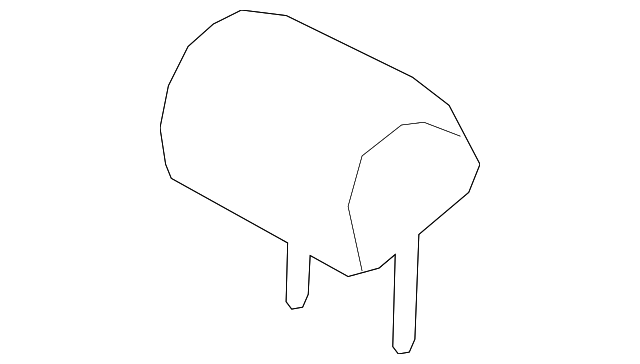 86460-1AA0A Деталь HEADREST, CENTER, RIGHT