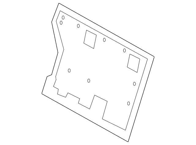 88622-1AA5A Деталь CARPET, RIGHT