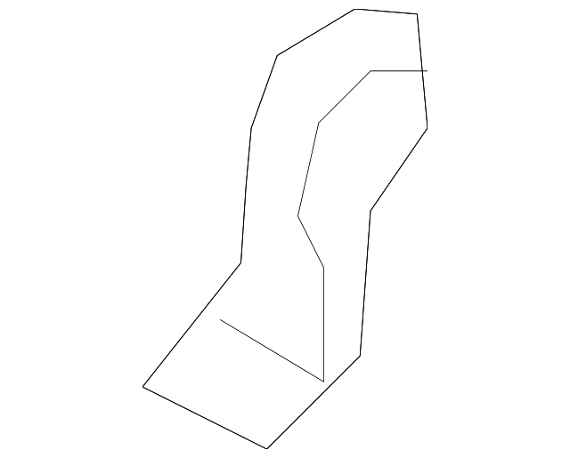 88406-1AA0A Деталь RECLINE COVER, RIGHT