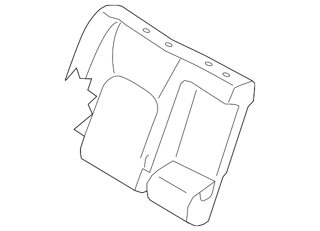 88620-1AY0A Деталь SEAT BACK COVER, RIGHT