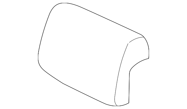 ZE921DVAA Деталь HEADREST, LEFT