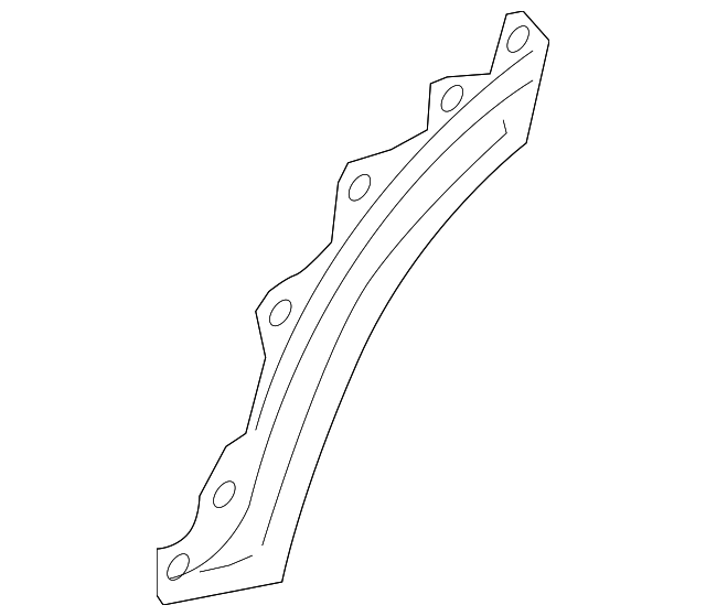 75869-0R010 Деталь FLARE RETAINER, LEFT