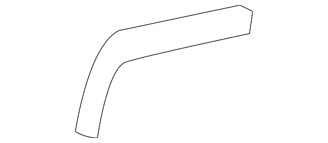 75861-0R010 Деталь EXTENSION PROTECTOR, RIGHT
