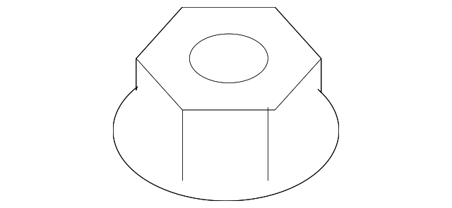 6035926AA Деталь HINGE PIN NUT, RIGHT