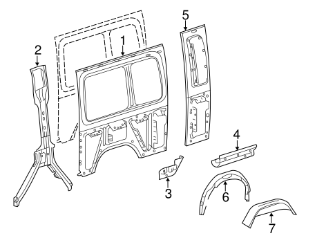 Sprinter 3500 INNER STRUCTURE & RAILS 2