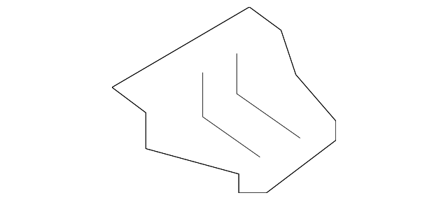 52123FG0509P Деталь FLOOR EXTN, LEFT