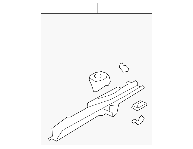 52150FG3209P Деталь REAR RAIL ASSY, RIGHT