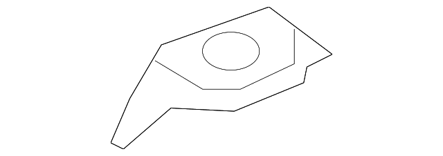 52152FG1009P Деталь STRUT BRACKET, LEFT