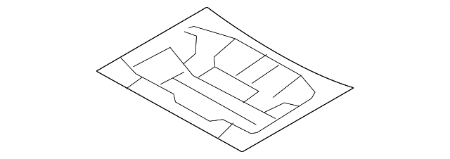 52122FG0719P Деталь REAR FLOOR PAN