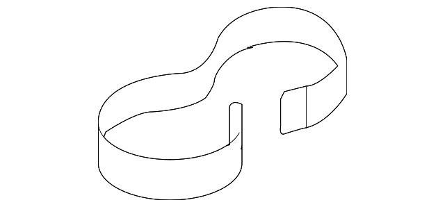 F151-69-502 Деталь SIDE TRIM PANEL BAND, RIGHT