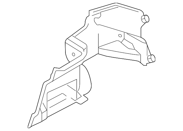 F151-68-870B Деталь SIDE TRIM PANEL, LEFT