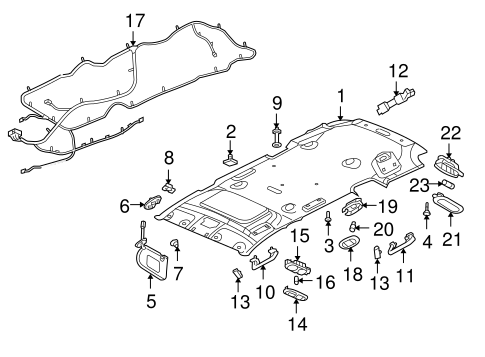 Ascender INTERIOR TRIM - ROOF 4