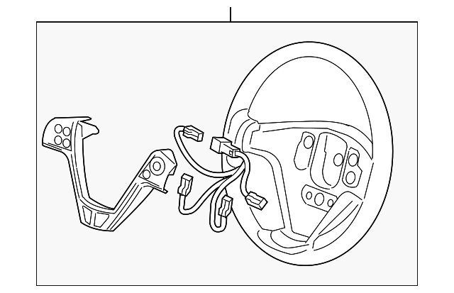 15146425 Деталь STEERING WHEEL