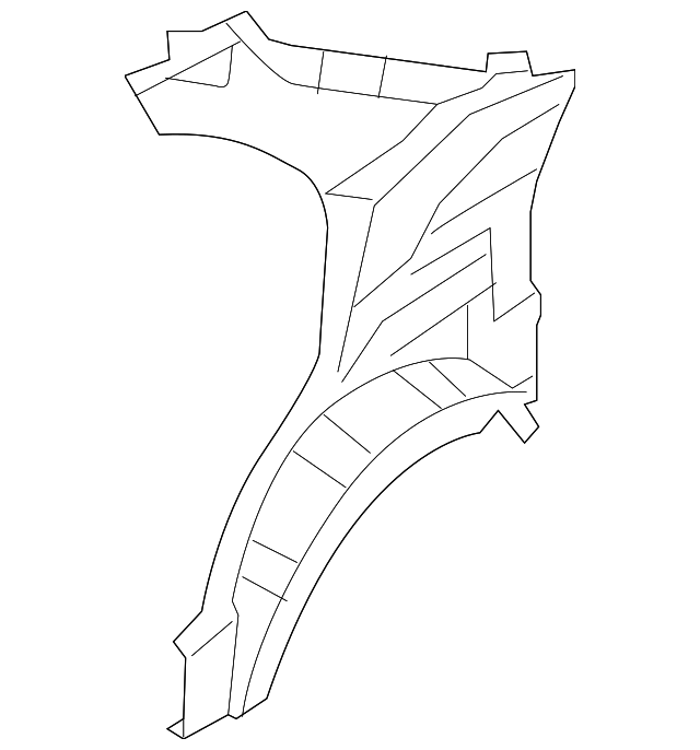 96648318 Деталь INNER PANEL, RIGHT