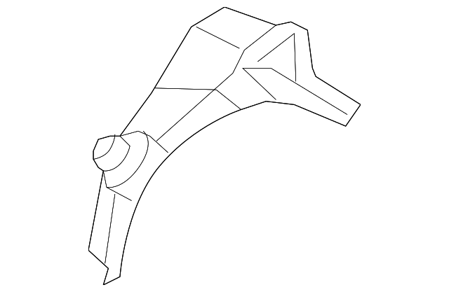 96692317 Деталь INNER WHEELHOUSE, RIGHT