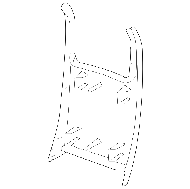 88991718 Деталь REAR TRIM PANEL