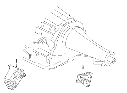 Ram 1500 ENGINE & TRANS MOUNTING