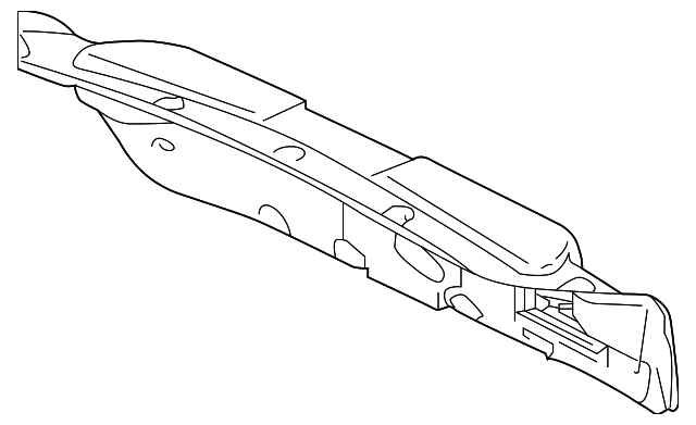 7240A192 Деталь TRUNK LID TRIM