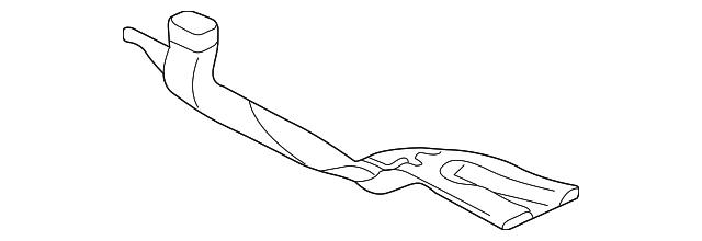 MR958460 Деталь REAR DUCT, RIGHT