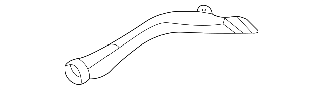 MR460678 Деталь DEFROSTER DUCT, RIGHT