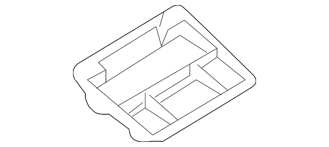 MR460679 Деталь CENTER DUCT