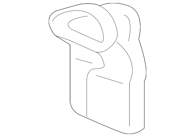 MR958459 Деталь REAR DUCT
