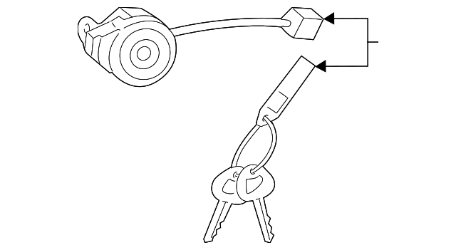 81900-3XE00 CYL & KEYS