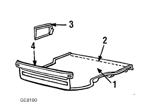 El Camino REAR FLOOR & RAILS