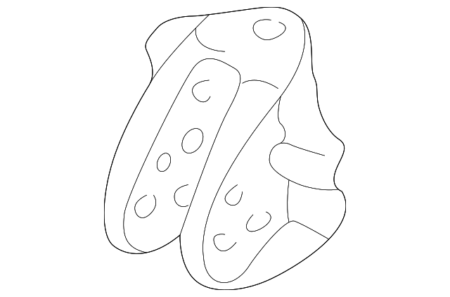 11355-7B000 Деталь REAR BRACKET