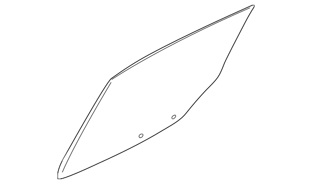 0K30C-72511 MOVEABLE GLASS, RIGHT