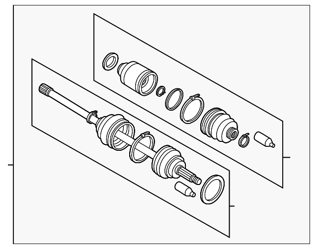 28021AA501 Деталь AXLE ASSY