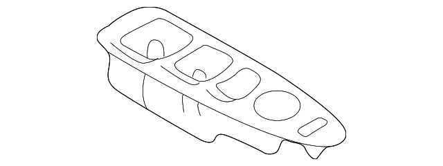 10397244 SWITCH BEZEL, LEFT