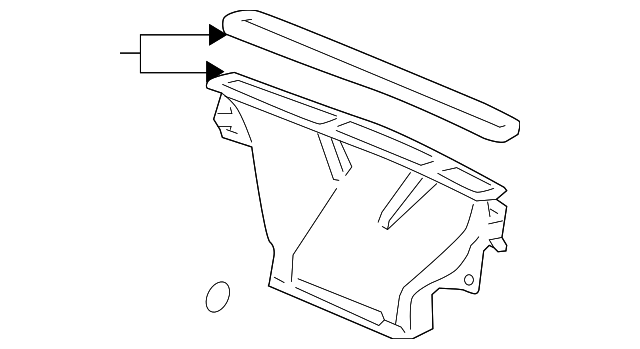 22699866 Деталь DEFROSTER NOZZLE