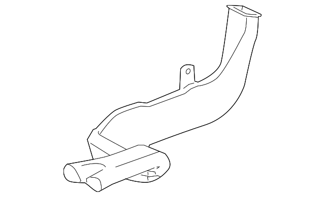 22699860 Деталь REAR DUCT, RIGHT