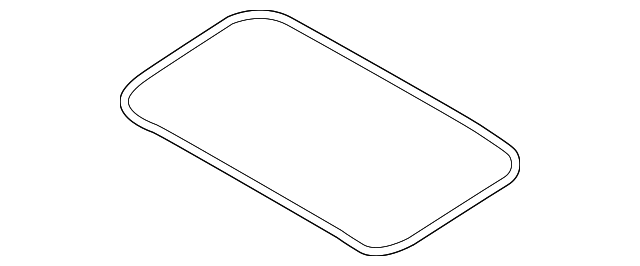 81613-1R000 SUNROOF GLASS SEAL STRIP
