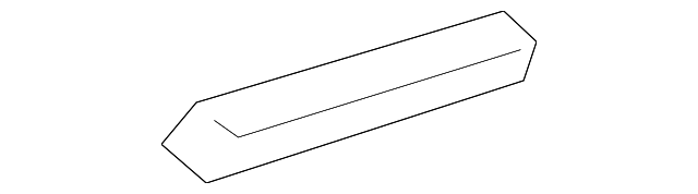 15197641 Деталь MOLDING, LEFT