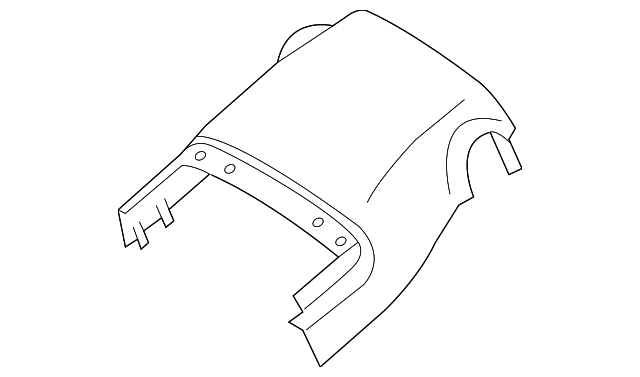 45286-60500-C0 Деталь UPPER CLMN COVER