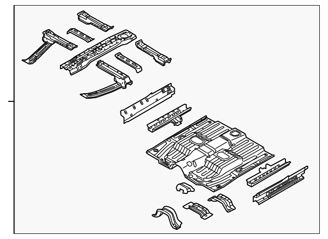 65100-E4000 Деталь FLOOR PAN ASSY
