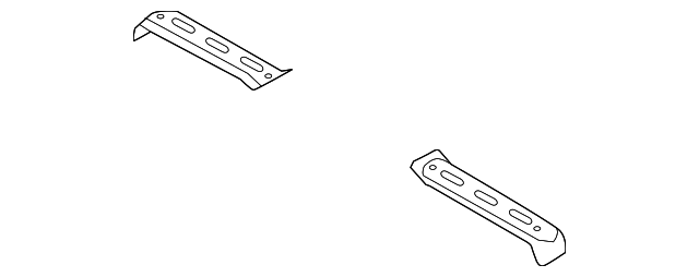 65138-E4000 Деталь SEAT C'MEMBER BRACKET, LEFT