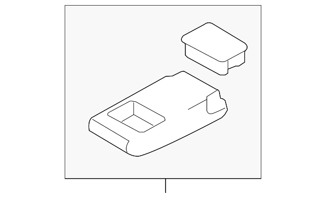 88700-ZW81B Деталь ARMREST ASSY