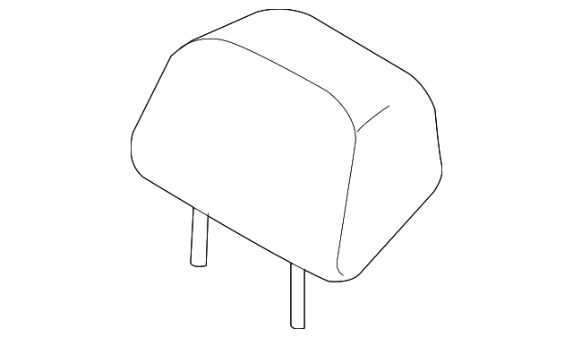 86430-ZW80A Деталь HEADREST, RIGHT